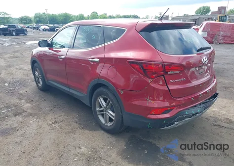 2018 Hyundai Santa Fe Sport 2.4L z USA, uszkodzony, nr VIN 5XYZT3LB3JG541780
